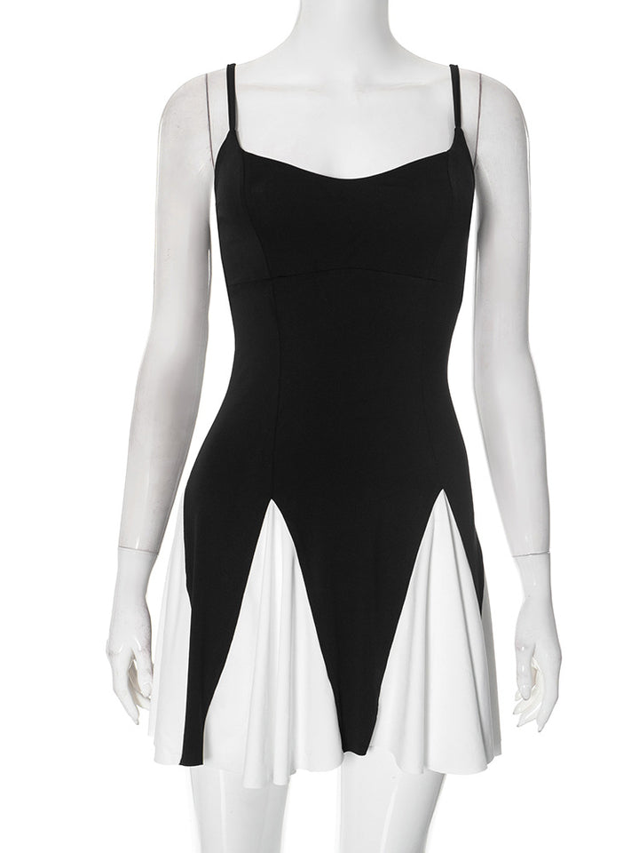 The Valentina Contrast Mini Dress