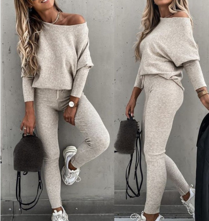 Belaire Ribbed Knit Set