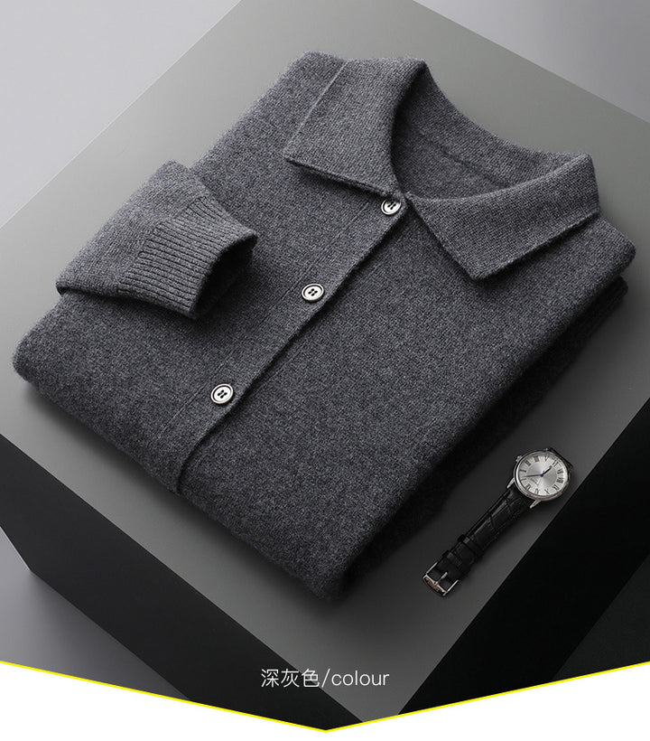 Prestige Merino Wool Cardigan