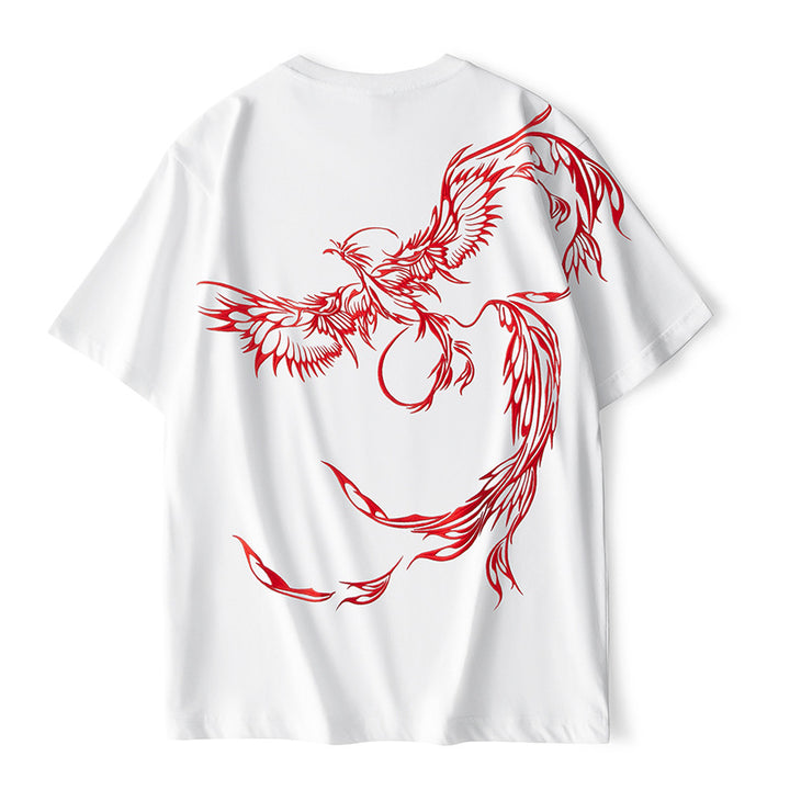 Phoenix Embroidered Tee