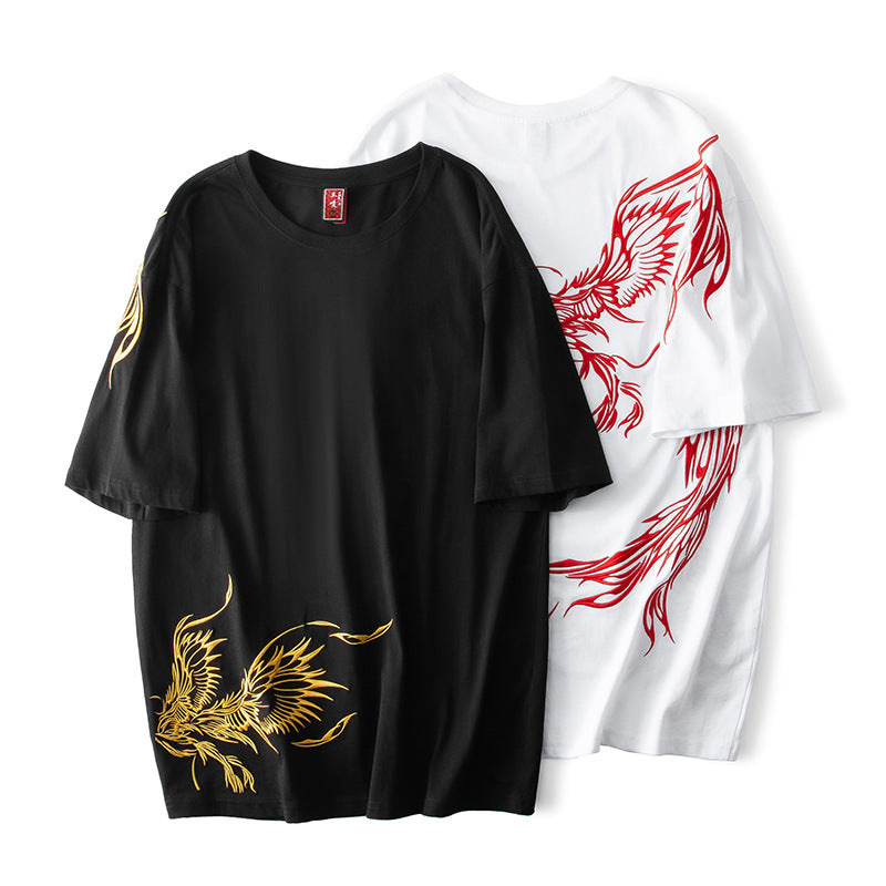 Phoenix Embroidered Tee
