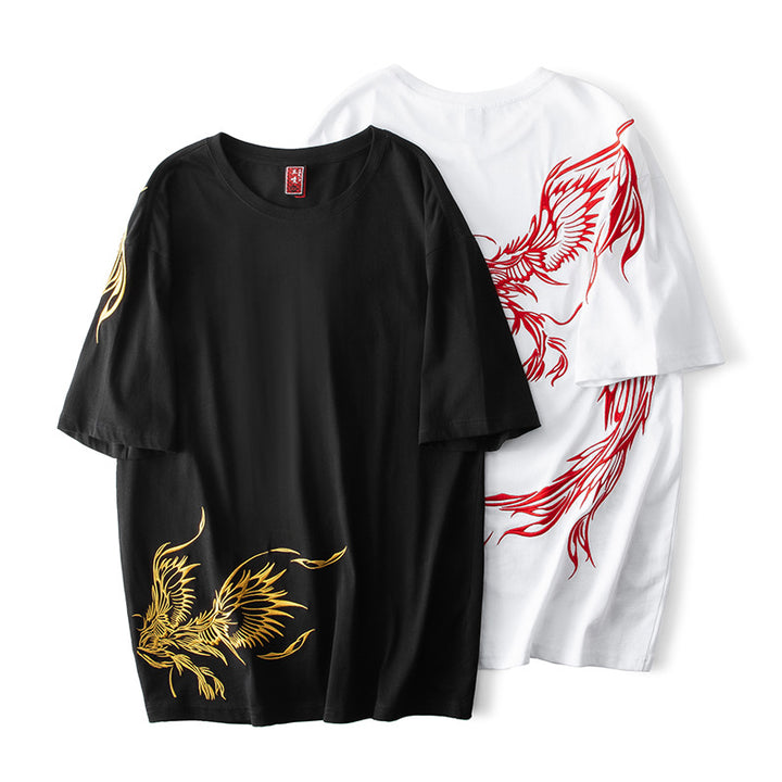 Phoenix Embroidered Tee
