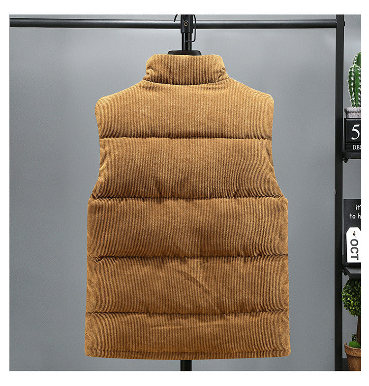 Alpine Ribbed Puffer Vest