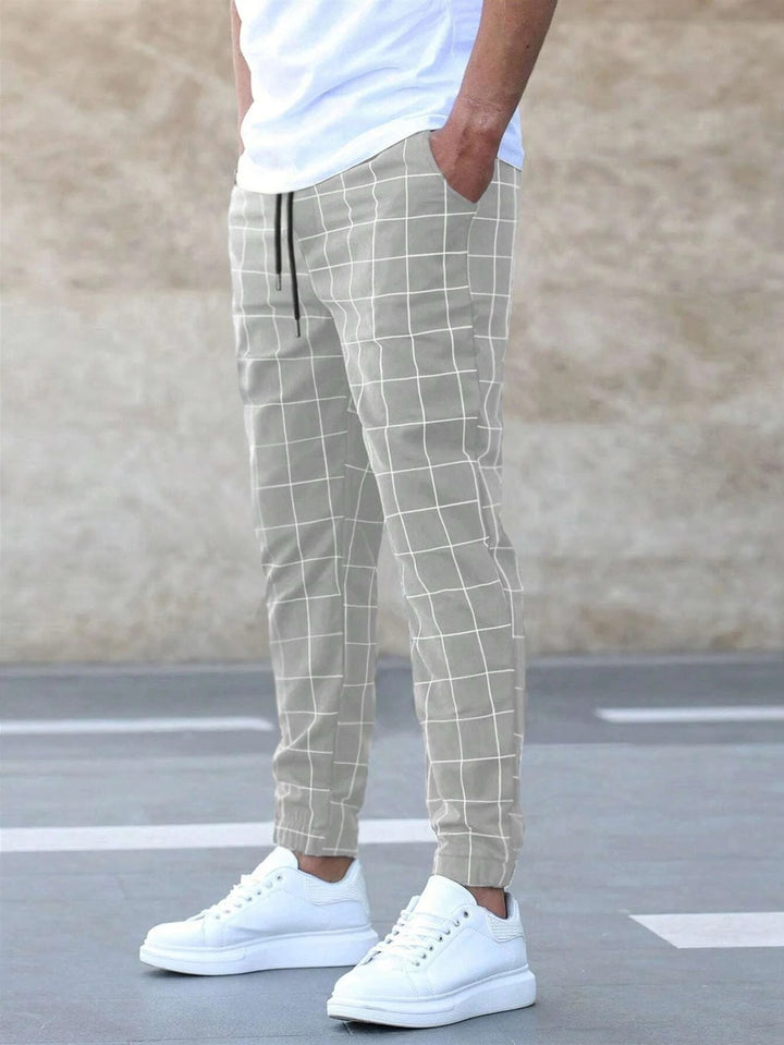 Crossmark Checkered Jogger