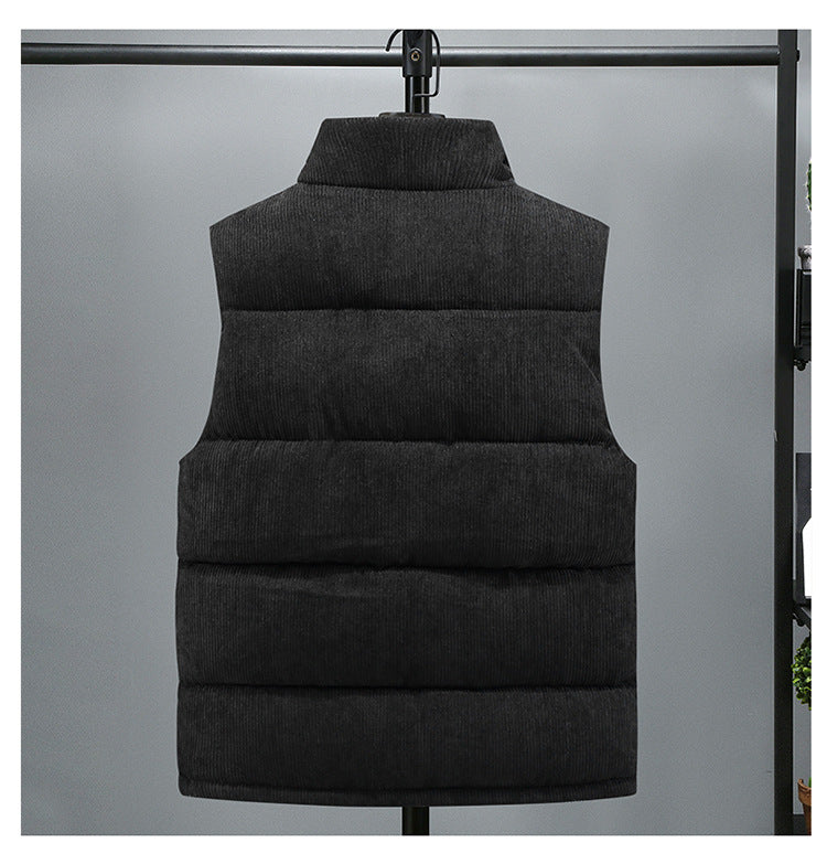 Alpine Ribbed Puffer Vest