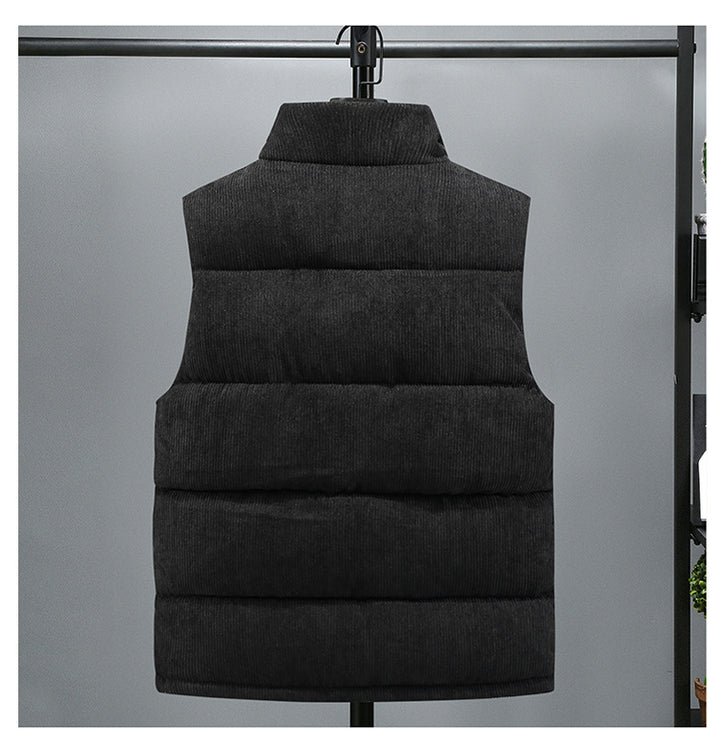 Alpine Ribbed Puffer Vest