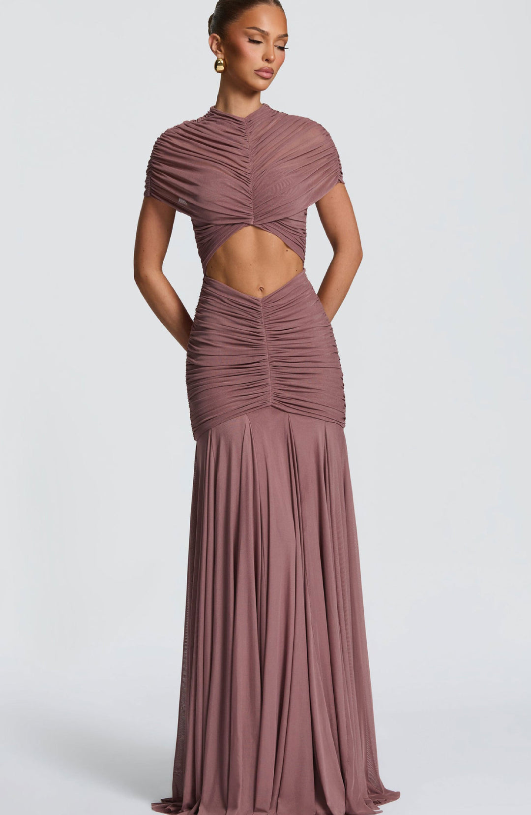 The Virella Cutout Evening Gown
