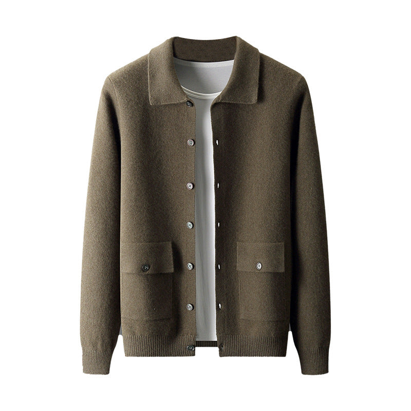 Prestige Merino Wool Cardigan