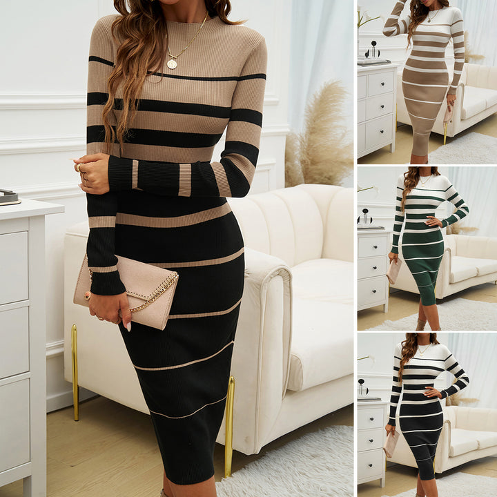 Horizon Stripe Bodycon Dress