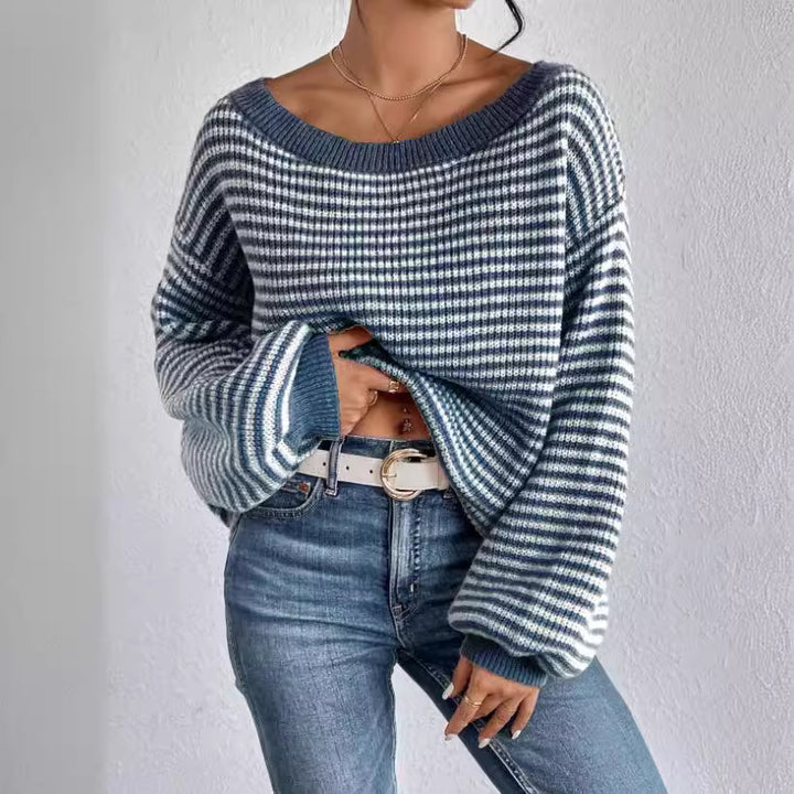 Eden Stripe Knit Pullover