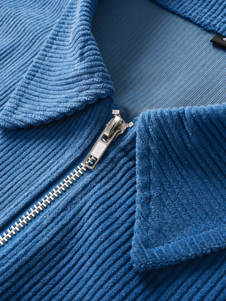 Ashford Corduroy Zip-Front Jacket