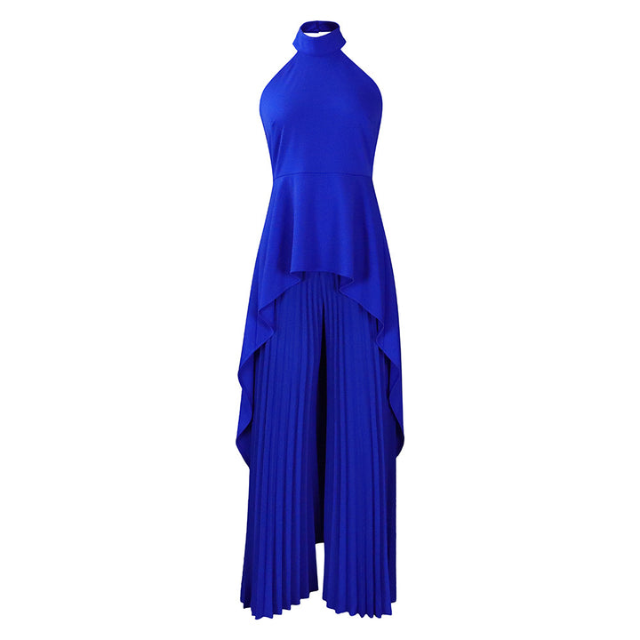 The Elowen Layered Halter Gown