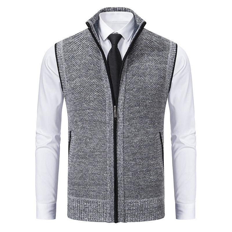Hamilton Wool Full-Zip Vest