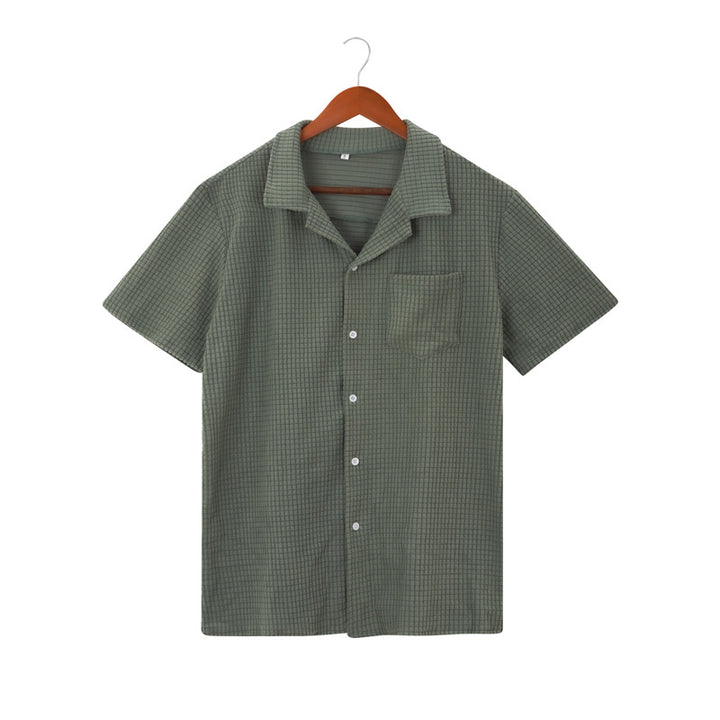 Bayshore Waffle Button-Up Shirt