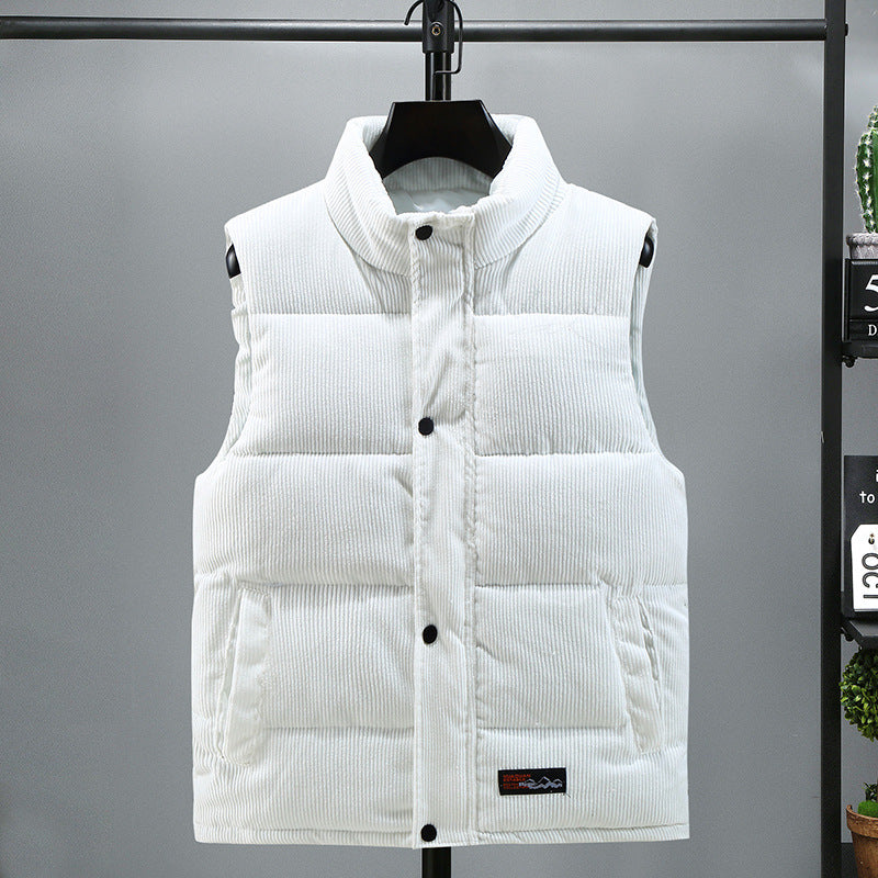 Alpine Ribbed Puffer Vest