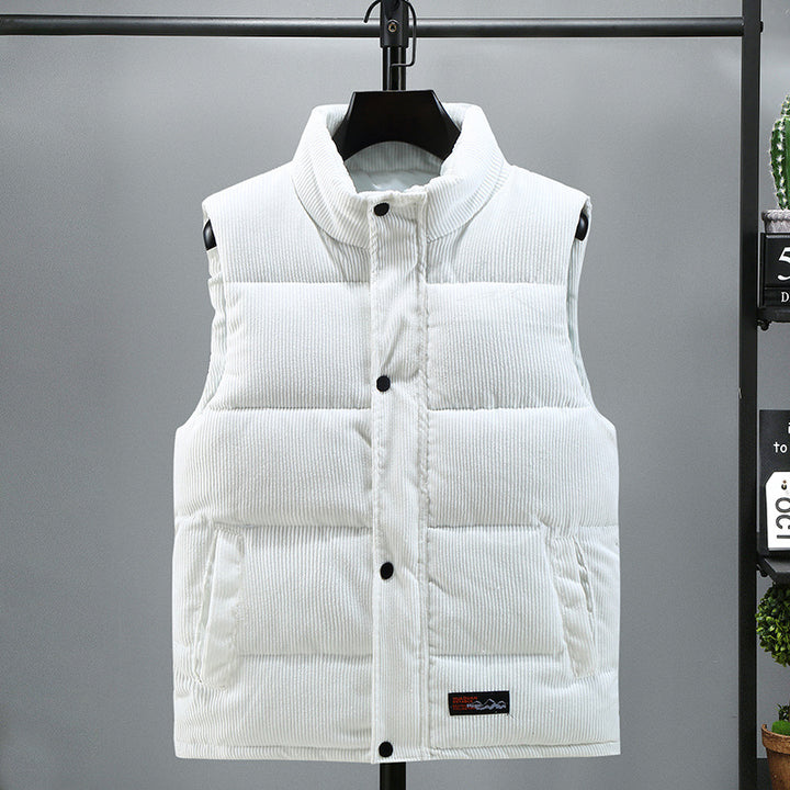Alpine Ribbed Puffer Vest