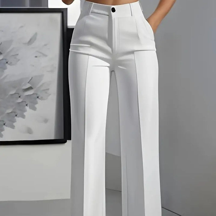 Elara™ Tailored Wide-Leg Trousers