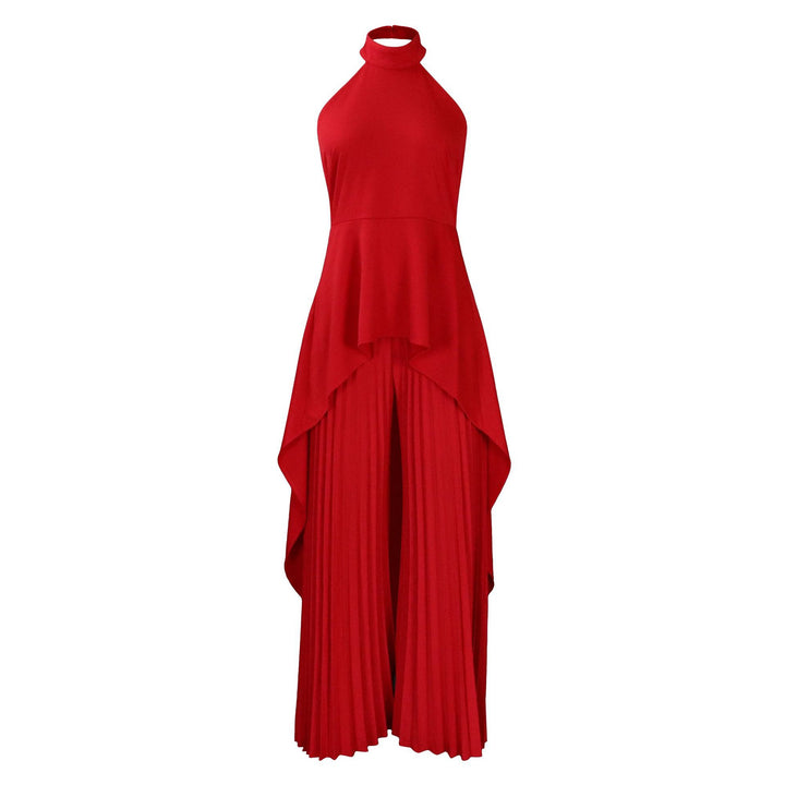 The Elowen Layered Halter Gown
