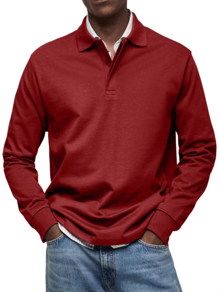 Wilson | Classic Long-Sleeve Polo Shirt