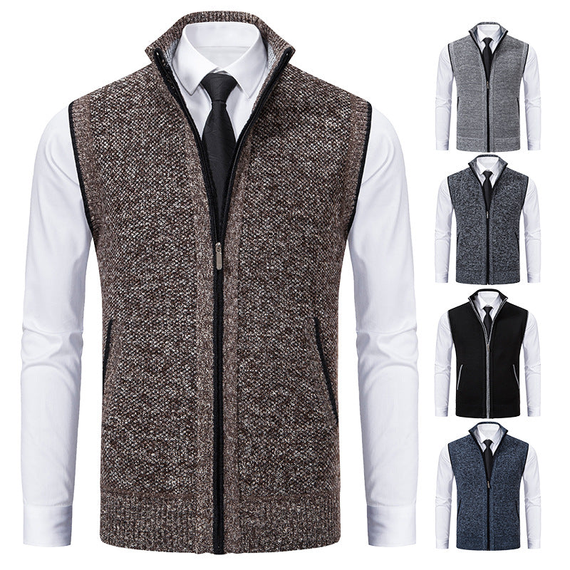 Hamilton Wool Full-Zip Vest