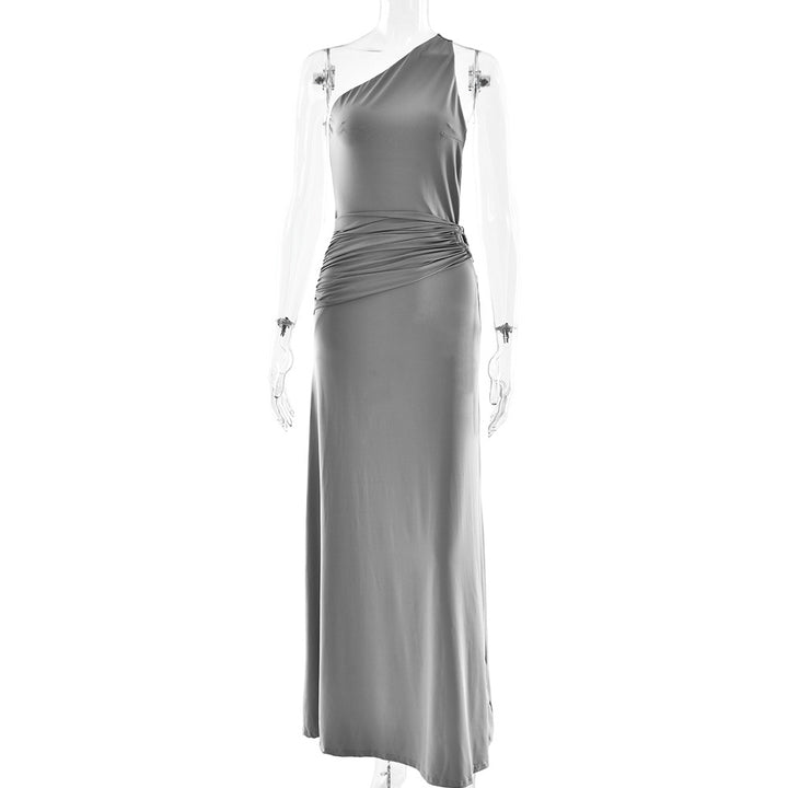 The Siena One-Shoulder Dress