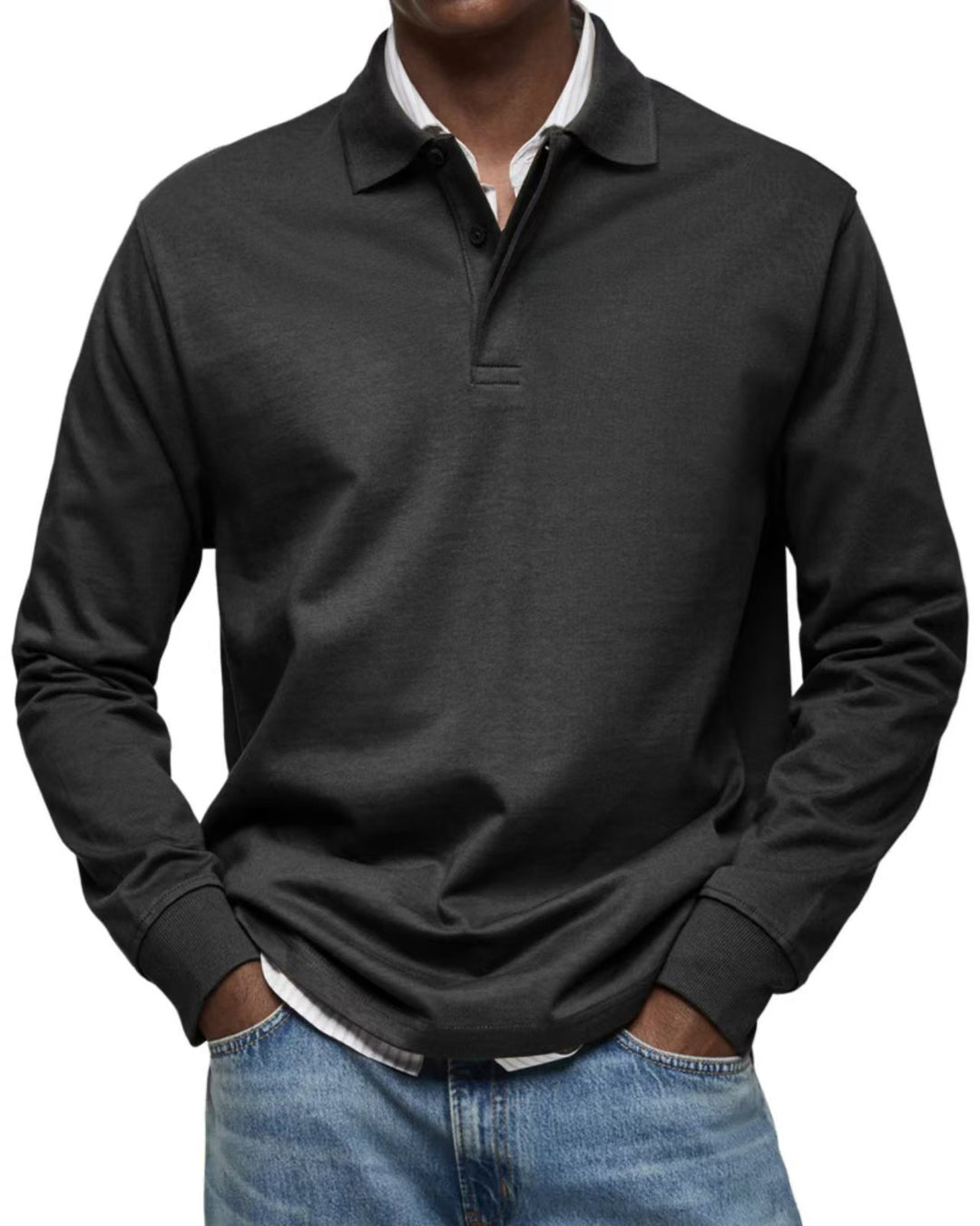 Wilson | Classic Long-Sleeve Polo Shirt