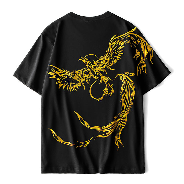 Phoenix Embroidered Tee