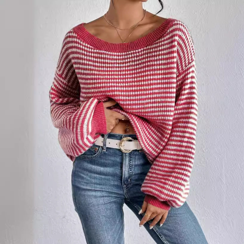 Eden Stripe Knit Pullover