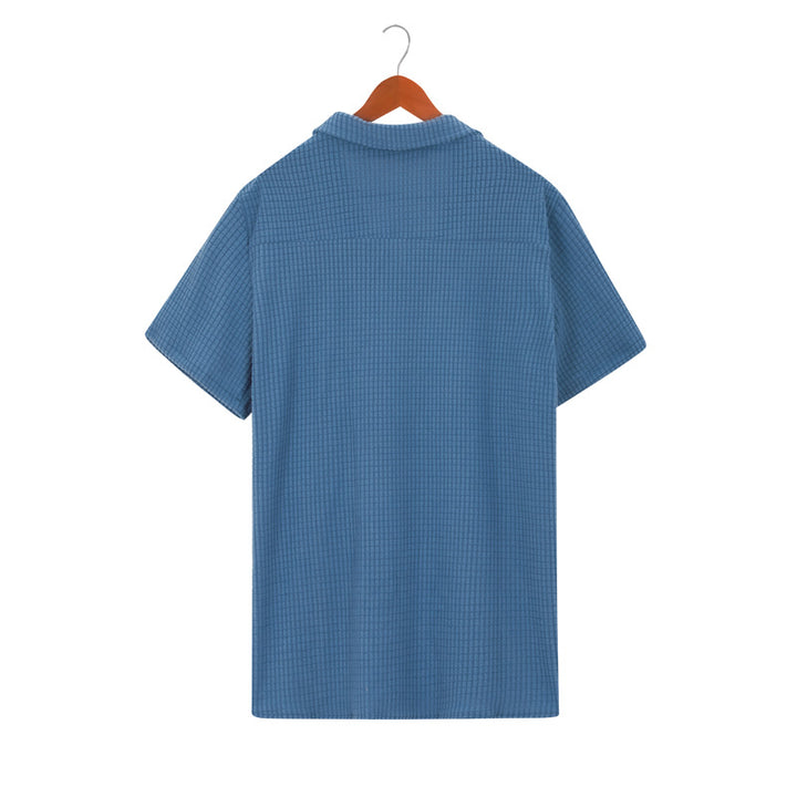 Bayshore Waffle Button-Up Shirt