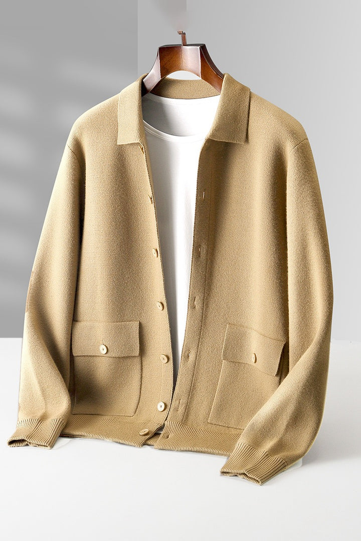 Prestige Merino Wool Cardigan