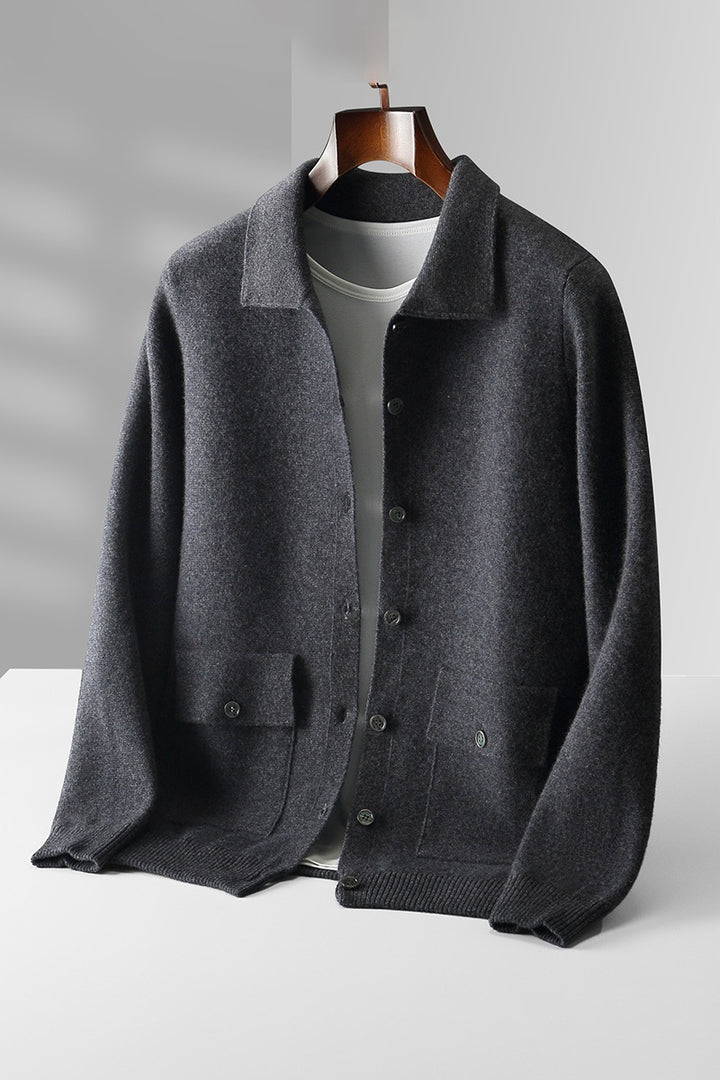 Prestige Merino Wool Cardigan