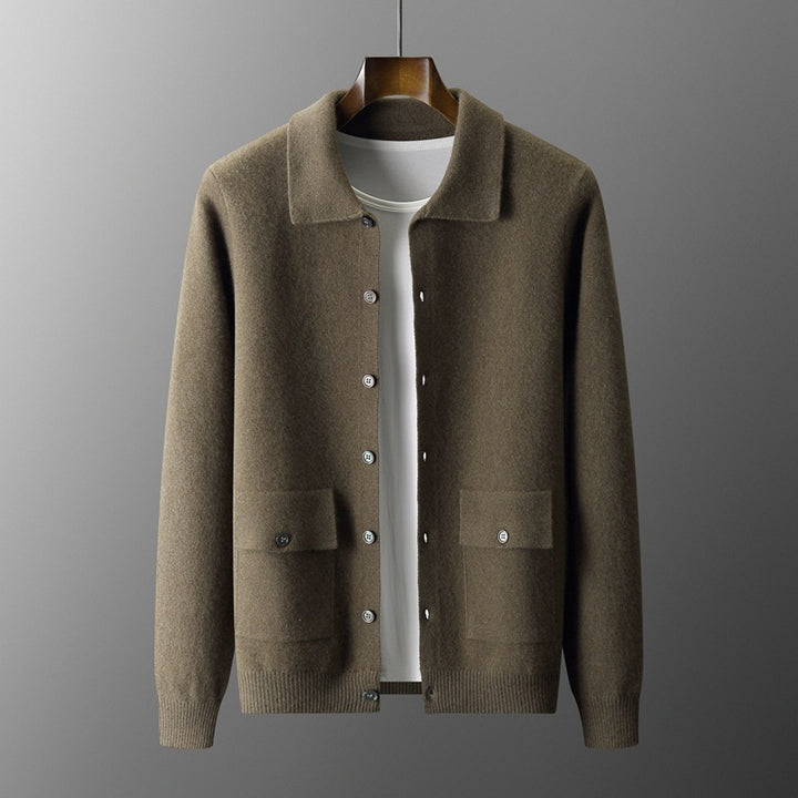 Prestige Merino Wool Cardigan
