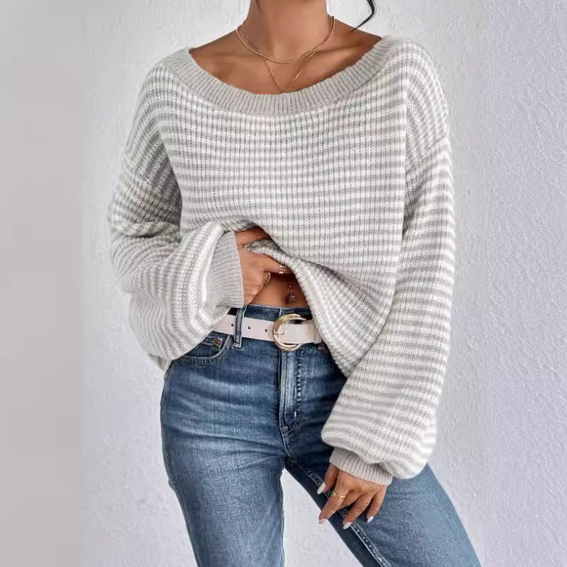 Eden Stripe Knit Pullover