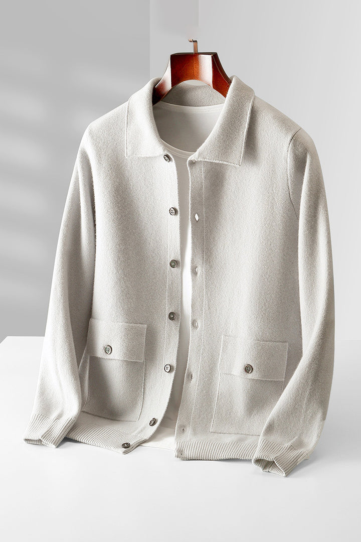 Prestige Merino Wool Cardigan