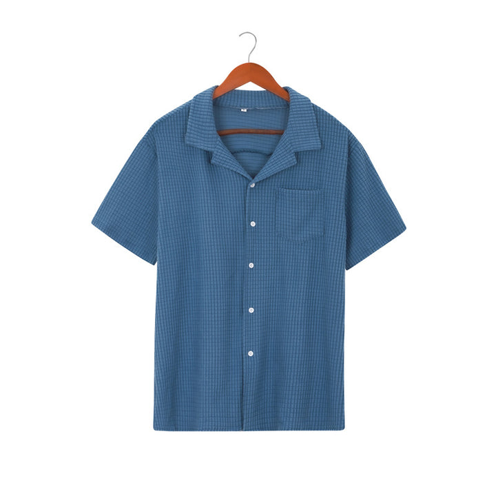 Bayshore Waffle Button-Up Shirt