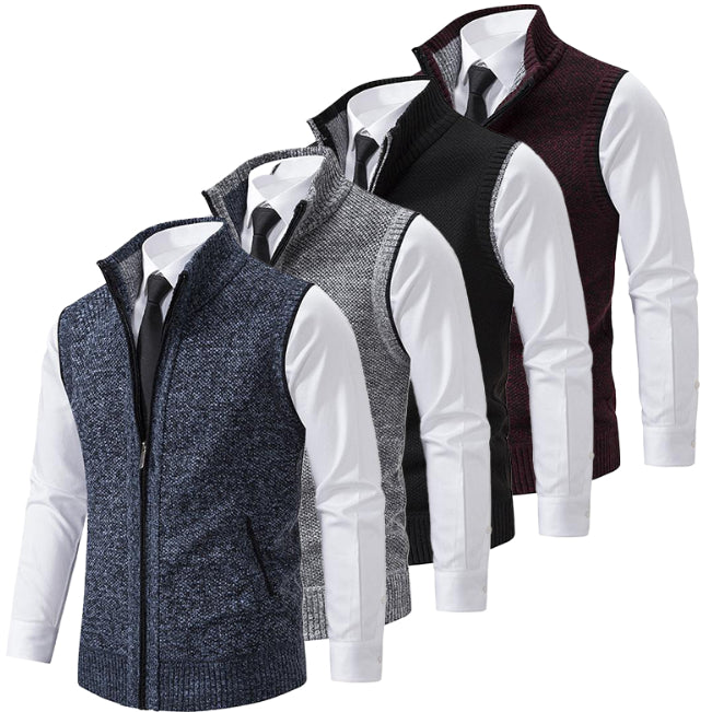 Hamilton Wool Full-Zip Vest