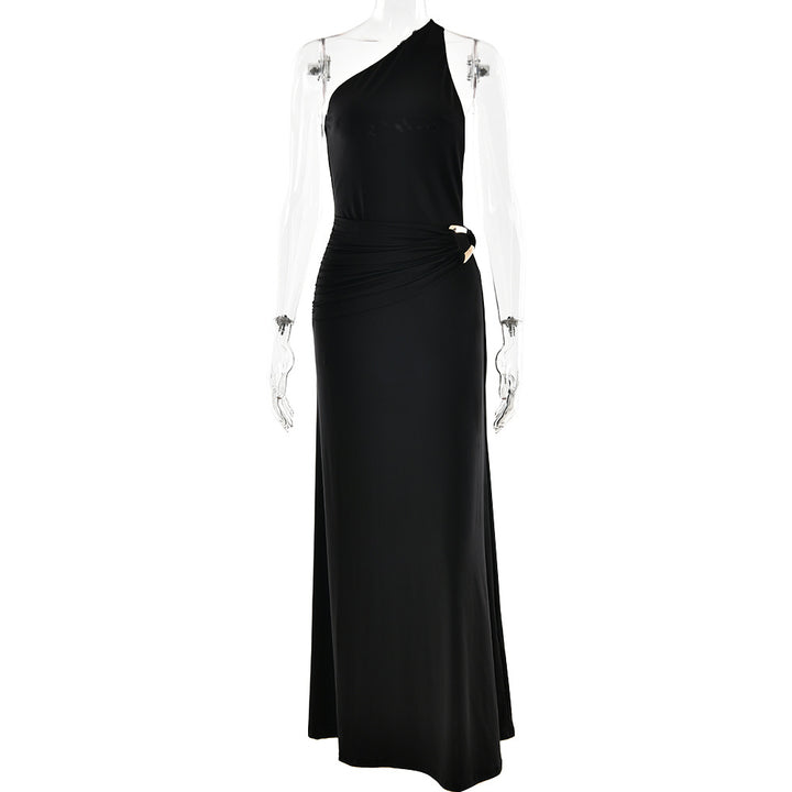 The Siena One-Shoulder Dress