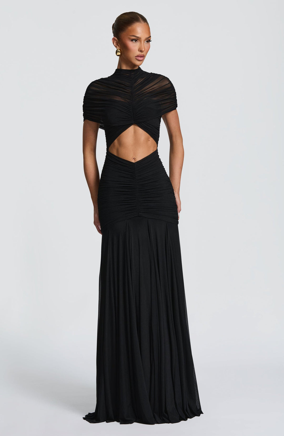 The Virella Cutout Evening Gown