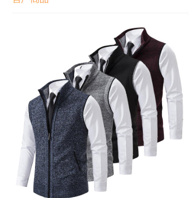 Hamilton Wool Full-Zip Vest