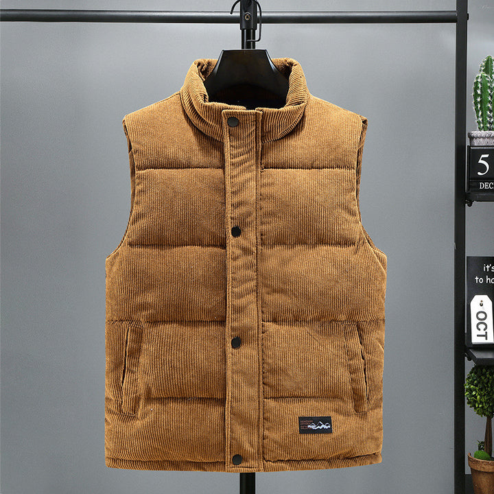 Alpine Ribbed Puffer Vest