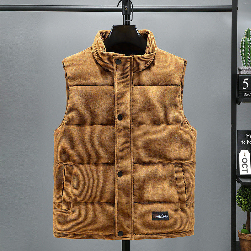 Alpine Ribbed Puffer Vest