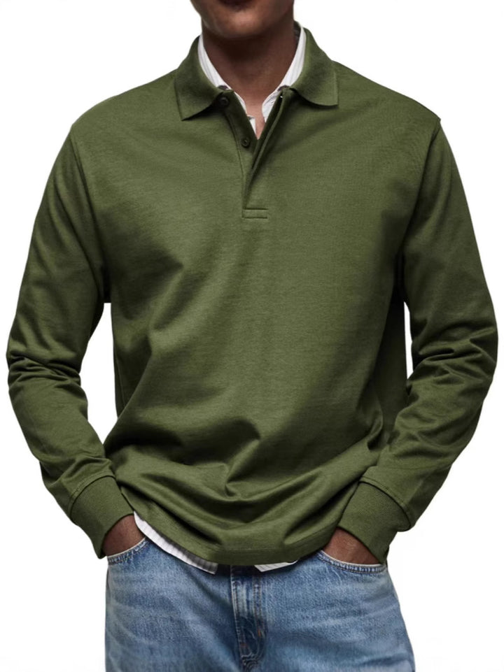 Wilson | Classic Long-Sleeve Polo Shirt