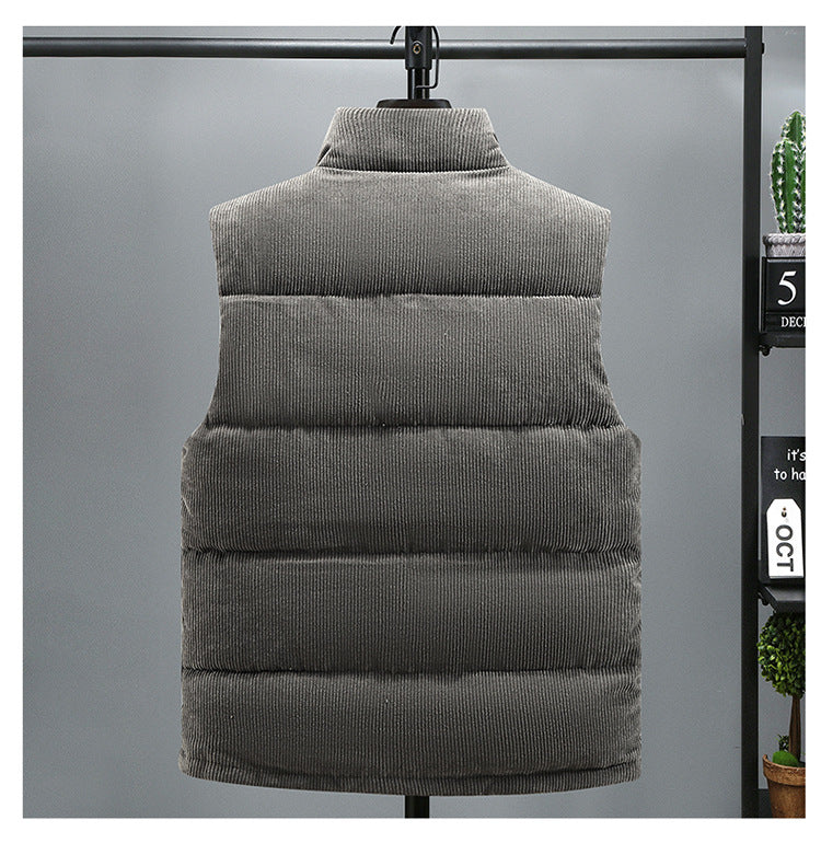 Alpine Ribbed Puffer Vest
