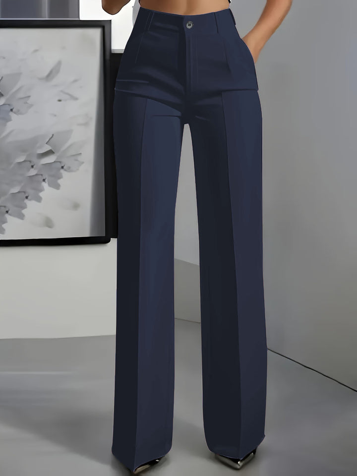 Elara™ Tailored Wide-Leg Trousers