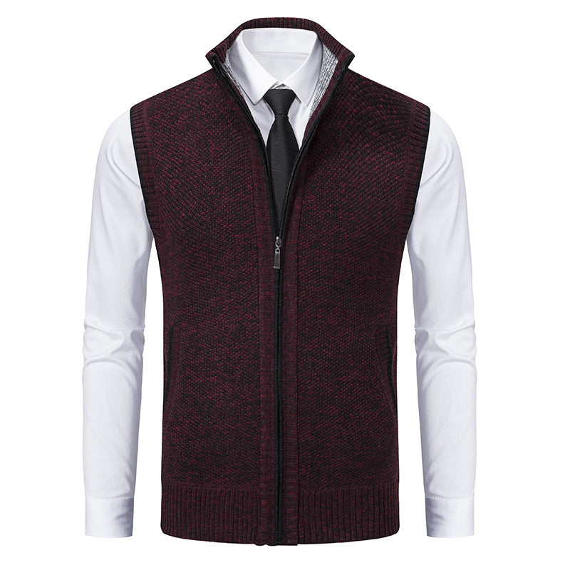 Hamilton Wool Full-Zip Vest
