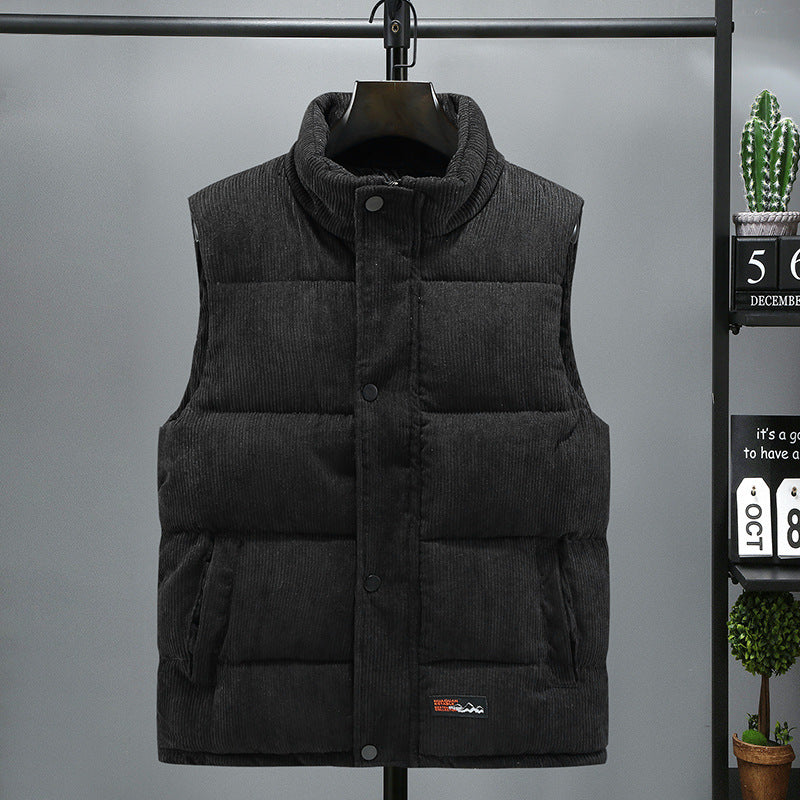 Alpine Ribbed Puffer Vest