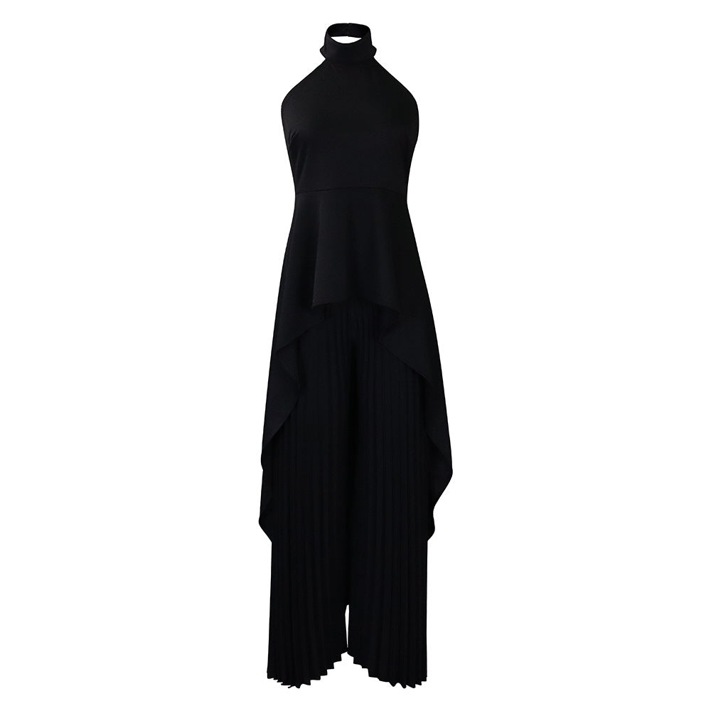The Elowen Layered Halter Gown