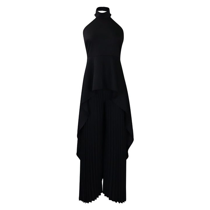 The Elowen Layered Halter Gown