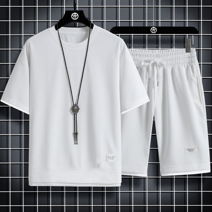 Waffle Knit Lounge Set