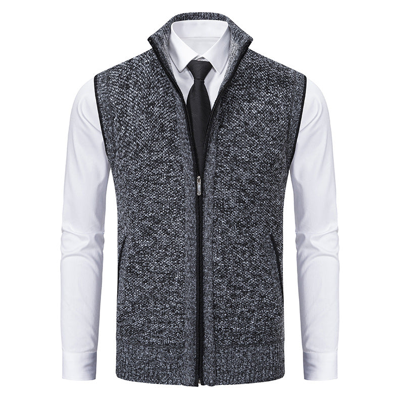 Hamilton Wool Full-Zip Vest